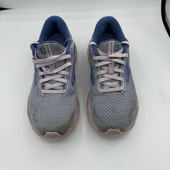 Brooks Sneakers Womens Size 9.5 Adrenaline GTS 22 Running Purple Dutch Blue Walk - Picture 4 of 10